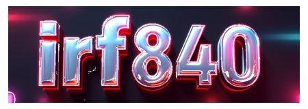 irf840 logo